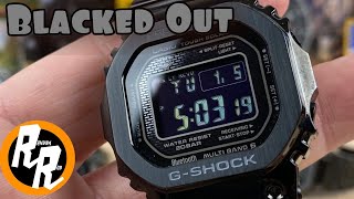 GShock gmwb5000gd1 all black [upl. by Elokkin]