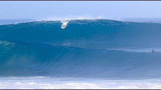 Massive Huge Pipeline Biggest Cleanup 3rd Reef Set Ive Ever Seen😱North Shore Hawaii 4K [upl. by Theodore]