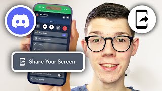 How To Share Screen On Discord Mobile  Full Guide [upl. by Anoyi]