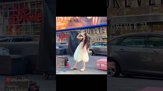 TAYLOR SWIFT Song by 7YearOld at Times Square NYC Part 6 [upl. by Malchy]