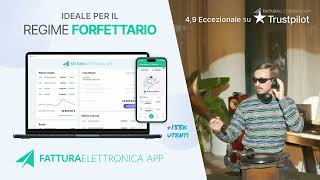 FatturaElettronica APP  1 anno gratis per i FORFETTARI  DJ [upl. by Hareenum]