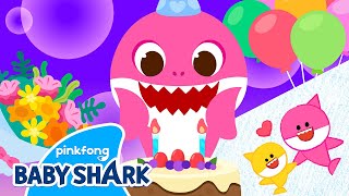 Happy Birthday Song Mommy Shark Ver  Happy Birthday to You  Baby Shark Official [upl. by Gnim]