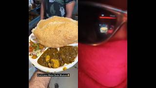 CHOLE BHATURE 😍  Indian street food shorts youtubeshorts streetfood [upl. by Kela]