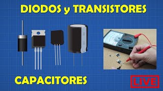 DIODOS TRANSISTORES y CAPACITORES Curso de ELECTRICIDAD Y ELECTRÓNICA 06⚡️ [upl. by Nahtanha]