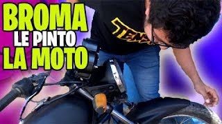 🔥BROMA LE PINTO LA MOTOCICLETA A NUÉGADO🔥 [upl. by Spearing]