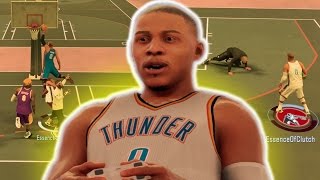 RUSSELL WESTBROOK BEST DUNKS  ANKLE BREAKERS TRIPLE DOUBLE MACHINE NBA 2K17 [upl. by Ahsiel997]