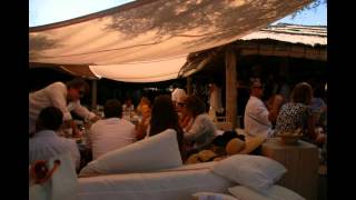 Le Club 55 quotCinquate Cinqquot St Tropez on Pampelonne Beach [upl. by Nnod]