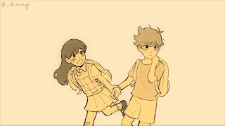 nothing with you  OMORI animatic [upl. by Viscardi178]