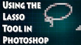 Adobe Photoshop Tutorial Lasso Tool [upl. by Arevle]