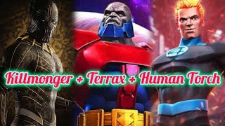 Alliance War 4 of Season 50  Killmonger vs R3 Spider Ham mini boss  MCOC 🏆 [upl. by Ayeki962]