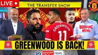 GREENWOOD RISES AGAIN Mason Greenwood Makes Triumphant Return with Amorim Dealquot [upl. by Amerd]