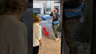 Grandma Tricks the Delivery Guy funny funtimes prank tricks grandma [upl. by Atinehc]