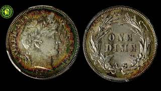 1907 10C MS64 PCGS CAC [upl. by Llevol]