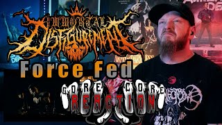 Reaction  Immortal Disfigurement  ForceFed [upl. by Juetta343]