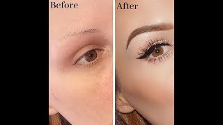 EASY BROW TUTORIAL FOR BEGINNERS 2019 [upl. by Letnom]