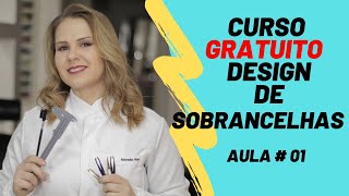 O Profissional Designer de Sobrancelhas  Curso de Design de Sobrancelhas [upl. by Alamac]