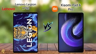 Lenovo Legion Y700 VS Xiaomi Pad 6 Pro [upl. by Yelsnit]