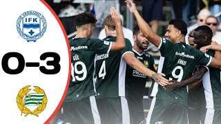 Värnamo Vs Hammarby 03 All Goals Results Extended Highlights amp Analysis [upl. by Rebak]