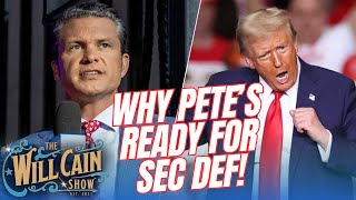 Pete Hegseth tapped for Secretary of Defense PLUS Trump at the White House  Will Cain Show [upl. by Missie]