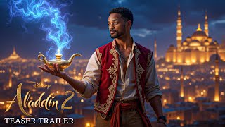 Aladdin 2 Teaser Trailer  Will Smith Mena Massoud Naomi Scott  Disney [upl. by Kenison522]