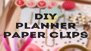 DIY Planner Paper Clips [upl. by Elocon317]