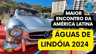 ENCONTRO DE CARROS ANTIGOS DE ÁGUAS DE LINDÓIA  PARTE 1 [upl. by Yetnom]