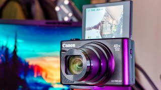 Canon PowerShot SX740 HS review  Many Photo and Video Samples [upl. by Nylidam]