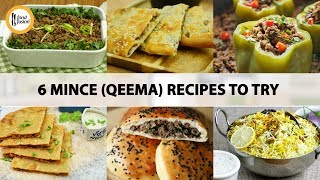 6 Qeema Mince Recipe to try by Food Fusion [upl. by Anikahs]