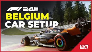 F1 24 Belgium Car Setup Updated After Handling Patch [upl. by Tadio565]