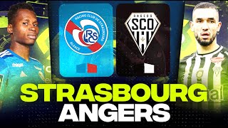 🔴 STRASBOURG  ANGERS  Déjà une Finale pour le Maintien   rcsa vs sco   LIGUE 1  LIVEDIRECT [upl. by Dixon]