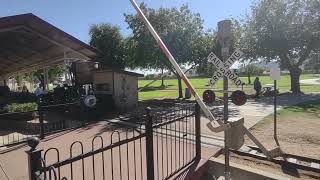 McCormickStillman Train Park RailRoad Crossing Scottsdale AZ [upl. by Ainahs921]