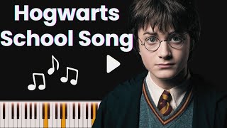 Harry Potter  Hogwarts School Song 🎶 [upl. by Schnabel]