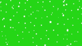 Star Overlay Green Screen  Template Star Video Background  Particle Stars Effects Free [upl. by Sitelc]