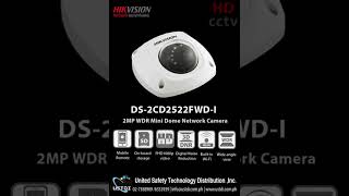 Hikvision DS 2CD2522FWD I 4mm  Hikvision  USTDI [upl. by Enitsud735]