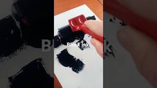 Print making😱💚❤️ art printmaking satisfying stamps artist fun [upl. by Etnoek]