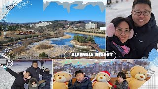 KOREA VLOG DAY 3  ALPENSIA SKI RESORT [upl. by Golding]