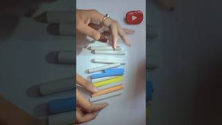 Part1 chalk canvas 😊 chalk creativity canvas ytshortsindia viralshorts creativitywithpriya [upl. by Oramlub]