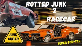 Super Beeter gets an overhaulin into a floorless doorless trunkless autocross racing Beast [upl. by Furgeson]