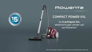 Rowenta Compact Power XXL Stofzuiger zonder zak [upl. by Tarrel68]