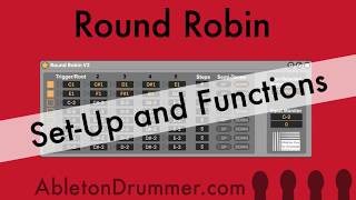 Round Robin Max for Live device  Ableton Live Tutorial [upl. by Mazur]