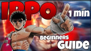 IPPO STYLE Beginners Guide Untitled Boxing Game  Roblox [upl. by Duster]