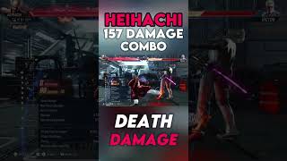 Heihachi 157 Damage Death Combo tekken8 heihachi [upl. by Akemahs]