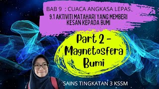 Sains T3  91 Magnetosfera Bumi ampKepentingannya [upl. by Waylan445]