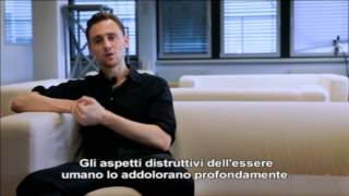 Intervista Tom Hiddleston per Only Lovers Left Alive sub ita [upl. by Santana8]