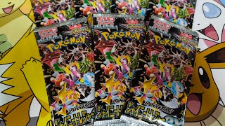 Pokemon booster pack openings Japanese cool pulls 😎pokemon ポケモン share subscribe opening fyp [upl. by Adiol]