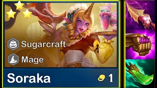 Soraka 3 Star ⭐⭐⭐ Its Free Lp Tft Set 12 [upl. by Ennaxor388]