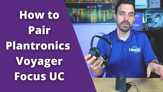 How to Pair Plantronics Voyager Focus UC [upl. by Nicolle]