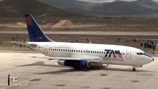 Inauguración Aeropuerto de Oruro Bolivia con Evo Morales AVIACIÓN CLÁSICA 727 737 C130 y más [upl. by Cohlette]