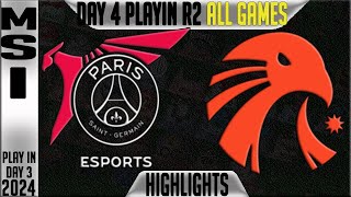 PSG vs EST Highlights ALL GAMES  MSI 2024 PlayIns Round 2 Day 4  PSG Talon vs Estral Esports [upl. by Nitsuga765]