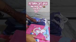 return gift idea unicorn🦄 bag👜 from meesho under 85048PCSmeeshohaul unboxing shorts [upl. by Darla]